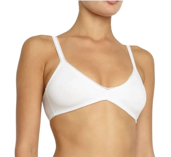 Pima Goddess Plunge Bra