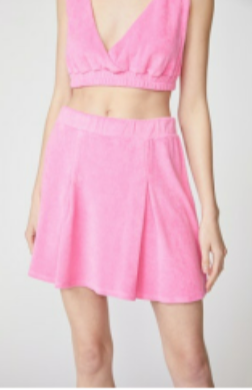 Terry Cloth Tennis Skirt