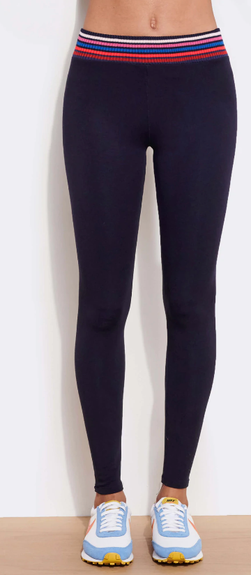 Multicolor Waistband Yoga Pant